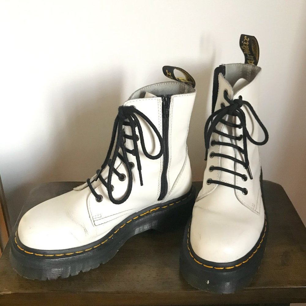 Dr. Martens Jadon White